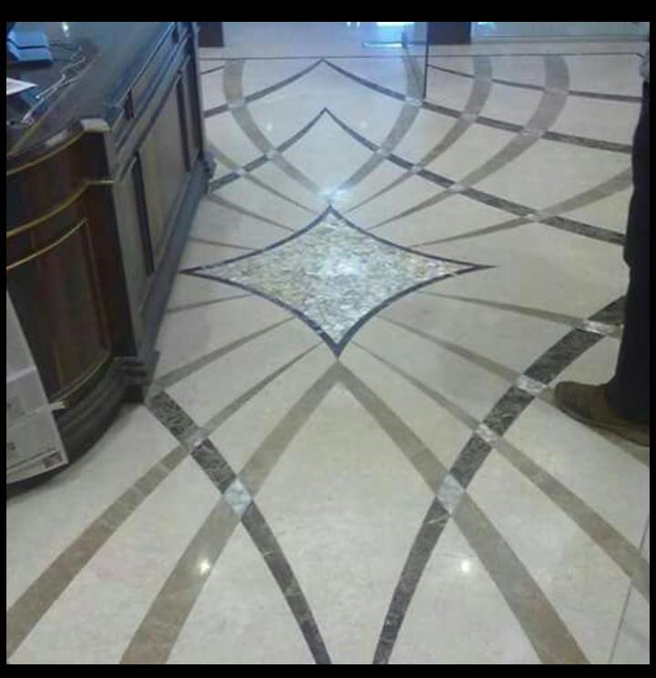 Marble fitting work by Onyx Stones